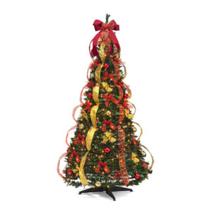7.5ft hard needle pine mixed PVC tree
