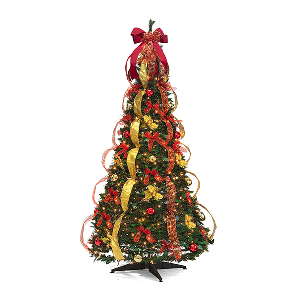 7.5ft hard needle pine mixed PVC tree