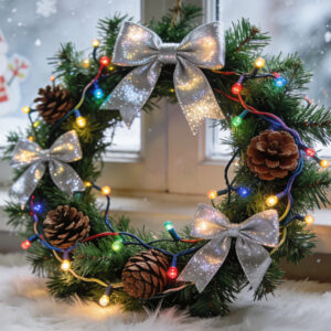 Artificial christmas garland